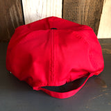 Hermosa Beach SHOREFRONT 5 Panel High Crown Baseball Cap - Black/Red