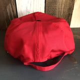 Hermosa Beach SUNBEAMS 5 Panel High Crown Baseball Cap - Black/Red
