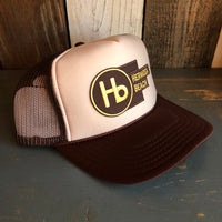 Hermosa Beach THE NEW STYLE Trucker Hat - Brown/Khaki