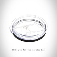 Hermosa Beach CA Map Insulated Cup in Matte White