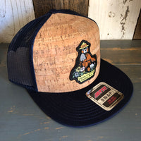 I THINK I LOVE YOU, SMOKEY BEAR Trucker Hat Premium Cork Trucker Hat (Navy Blue)