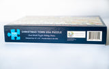 CHRISTMAS TOWN USA City Map Art Poster Puzzle (18" x 24") - 500 piece