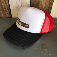 Hermosa Beach HERMOSA AVE Trucker Hat - Red/White/Black