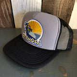 Hermosa Beach FIESTA Trucker Hat - Black/Grey/Black