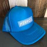 Hermosa Beach BLUE SUPREME HERMOSA Trucker Hat - Neon Blue