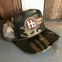 Hermosa Beach THE NEW STYLE Trucker Hat - Full Camouflage