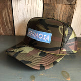 Hermosa Beach BLUE SUPREME HERMOSA Trucker Hat - Full Camouflage
