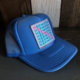 Hermosa Beach OCEAN DRIVE High Crown Trucker Hat - Col. Blue