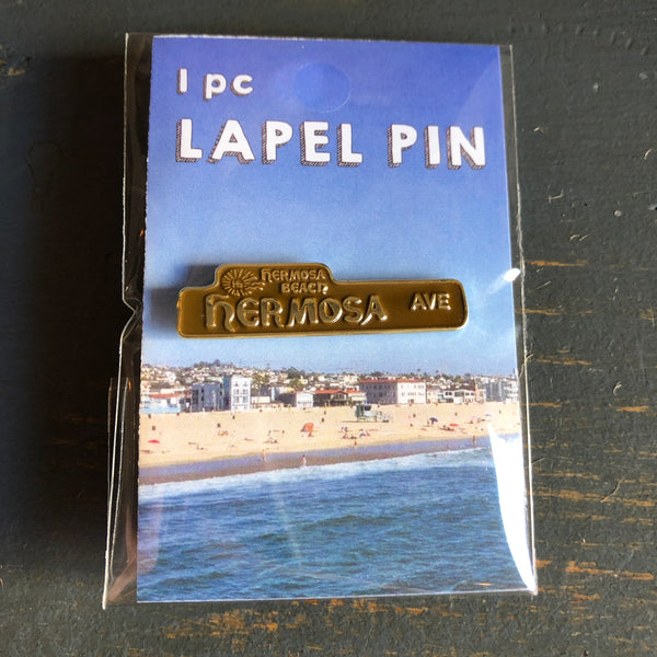 Hermosa Beach :: HERMOSA AVE - Lapel Pin