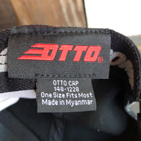 Hermosa Beach HERMOSA AVE "OTTO COMFY FIT" 6 Panel Mid Profile Snapback Hat - Black