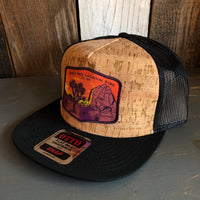 JOSHUA TREE NATIONAL PARK Premium Cork Trucker Hat (Black)
