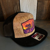 JOSHUA TREE NATIONAL PARK Premium Cork Trucker Hat (Black)