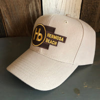 Hermosa Beach THE NEW STYLE 6 Panel Mid Profile Baseball Cap - Khaki