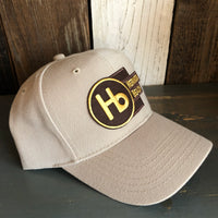 Hermosa Beach THE NEW STYLE 6 Panel Mid Profile Baseball Cap - Khaki
