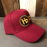 Hermosa Beach THE NEW STYLE 6 Panel Mid Profile Baseball Cap - Maroon