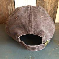 Hermosa Beach MUY HERMOSA :: COASTAL EDITION MINI 6 Panel Low Profile Style Dad Hat - Brown