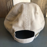 Yellowstone National Park 6 Panel Low Profile Style Dad Hat - Dark Khaki