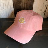Hermosa Beach CLASSIC MINI HB 6 Panel Low Profile Dad Hat - Pink