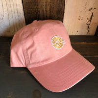 Hermosa Beach CLASSIC MINI HB 6 Panel Low Profile Dad Hat - Pink