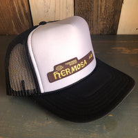 Hermosa Beach HERMOSA AVE Trucker Hat - Black/White/Black