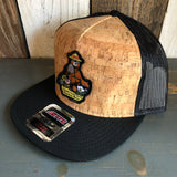 I THINK I LOVE YOU, SMOKEY BEAR Premium Cork Trucker Hat (Black)