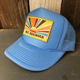 Hermosa Beach MUY HERMOSA High Crown Summer Foam Front/Mesh Back - Columbia Blue