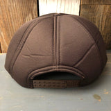 Hermosa Beach SUNBEAMS Winter All Foam Cap Hat - Brown