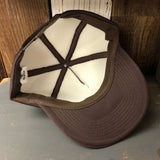 Hermosa Beach SUNBEAMS Winter All Foam Cap Hat - Brown