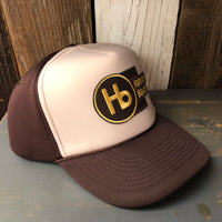Hermosa Beach THE NEW STYLE Winter All Foam Cap Hat - Brown/Khaki/Brown