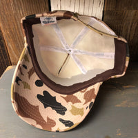 Hermosa Beach SUNBEAMS Camo Winter All Foam Cap Hat - Sand Camo Full