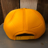 SOUTH BAY SURF (Multi Colored Patch) Winter All Foam Cap Hat - Gold