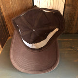 WILDERNESS TREE (Midnight) Vintage Washed Seams Dad Hat - Brown