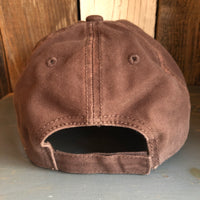 WILDERNESS TREE (Midnight) Vintage Washed Seams Dad Hat - Brown