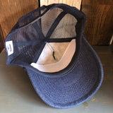 Hermosa Beach LIFEGUARD TOWER 5 panel Denim Mesh Back Cap - Navy