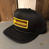 Hermosa Beach AS REAL AS THE STREETS Winter All Foam Cap Hat - Black