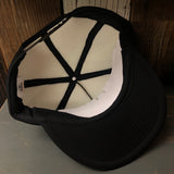 Hermosa Beach AS REAL AS THE STREETS Winter All Foam Cap Hat - Black