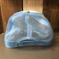 BIG SUR, CALIFORNIA High Crown Summer Foam Front/Mesh Back - Columbia Blue
