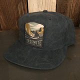 Yellowstone National Park - 6 Panel Mid Profile Baseball Cap - Dark Green