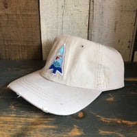 WILDERNESS TREE Vintage Distress Washed Relax Dad Hat - Stone
