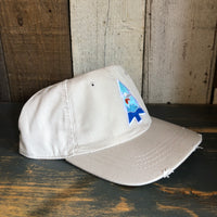 WILDERNESS TREE Vintage Distress Washed Relax Dad Hat - Stone