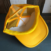 STAY GOLD High Crown Trucker Hat - Gold
