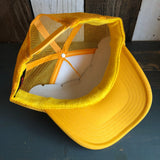 STAY GOLD High Crown Trucker Hat - Gold