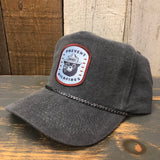 SMOKEY BEAR / PREVENT WILDFIRES 5 panel Stone Washed Canvas 2-Tone - Sky/White Braid 5 panel Stone Washed Canvas 2-Tone - Indigo/Red Braid 5 panel Stone Washed Canvas Golf - Charcoal/Charcoal Braid