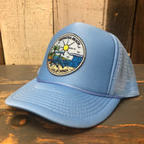 Hermosa Beach SHOREFRONT High Crown Summer Foam Front/Mesh Back - Columbia Blue