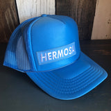 Hermosa Beach SUPREME HERMOSA (patch lower left)  Trucker Hat - Col. Blue