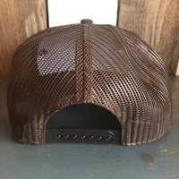 Hermosa Beach HERMOSA AVE Premium Cork Trucker Hat (Brown)