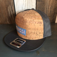 Hermosa Beach SUPREME HERMOSA Premium Cork Trucker Hat (Grey)
