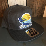 Hermosa Beach FIESTA 5-Panel Mid Profile Snapback Hat - Heather Black