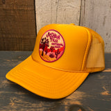 JOSHUA TREE NATIONAL PARK High Crown Trucker Hat - Gold