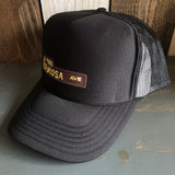 Hermosa Beach HERMOSA AVE Trucker Hat - Black
